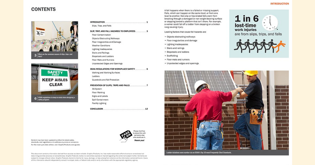 Preventing Slips, Trips & Falls Guide