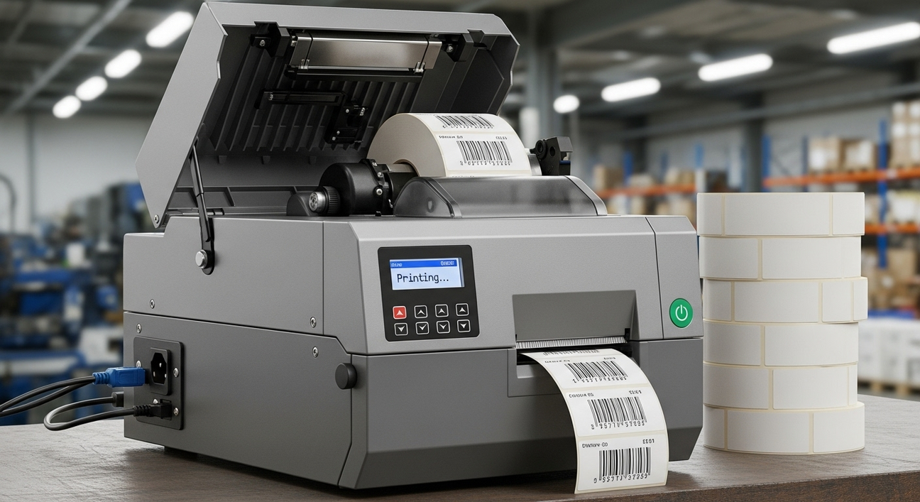 Complete Industrial Label Printer Kit