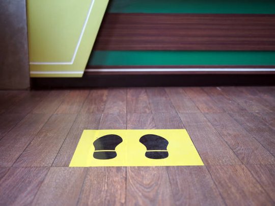 Floor Marking Footprints Ideas