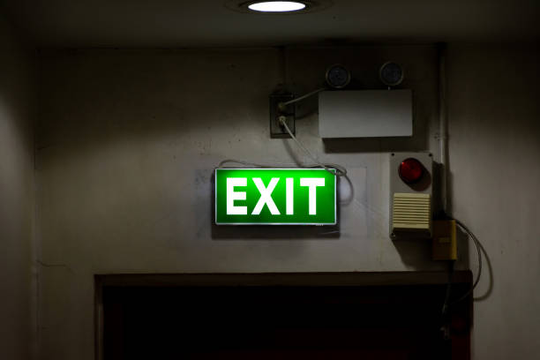 fire safety floor signs ideas