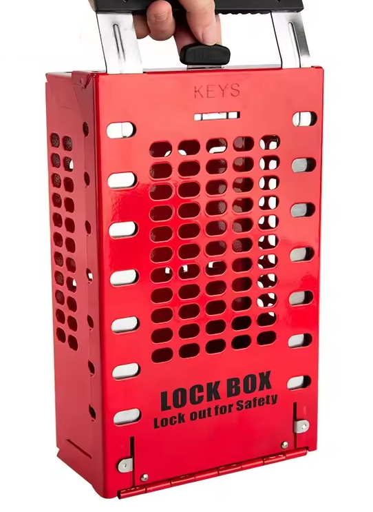 Safety Lockout Box - 14 Padlocks