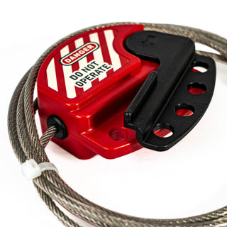 Adjustable Cable Lockout 4mm Steel Cable