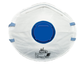YSF Disposable P2 Valved Respirator