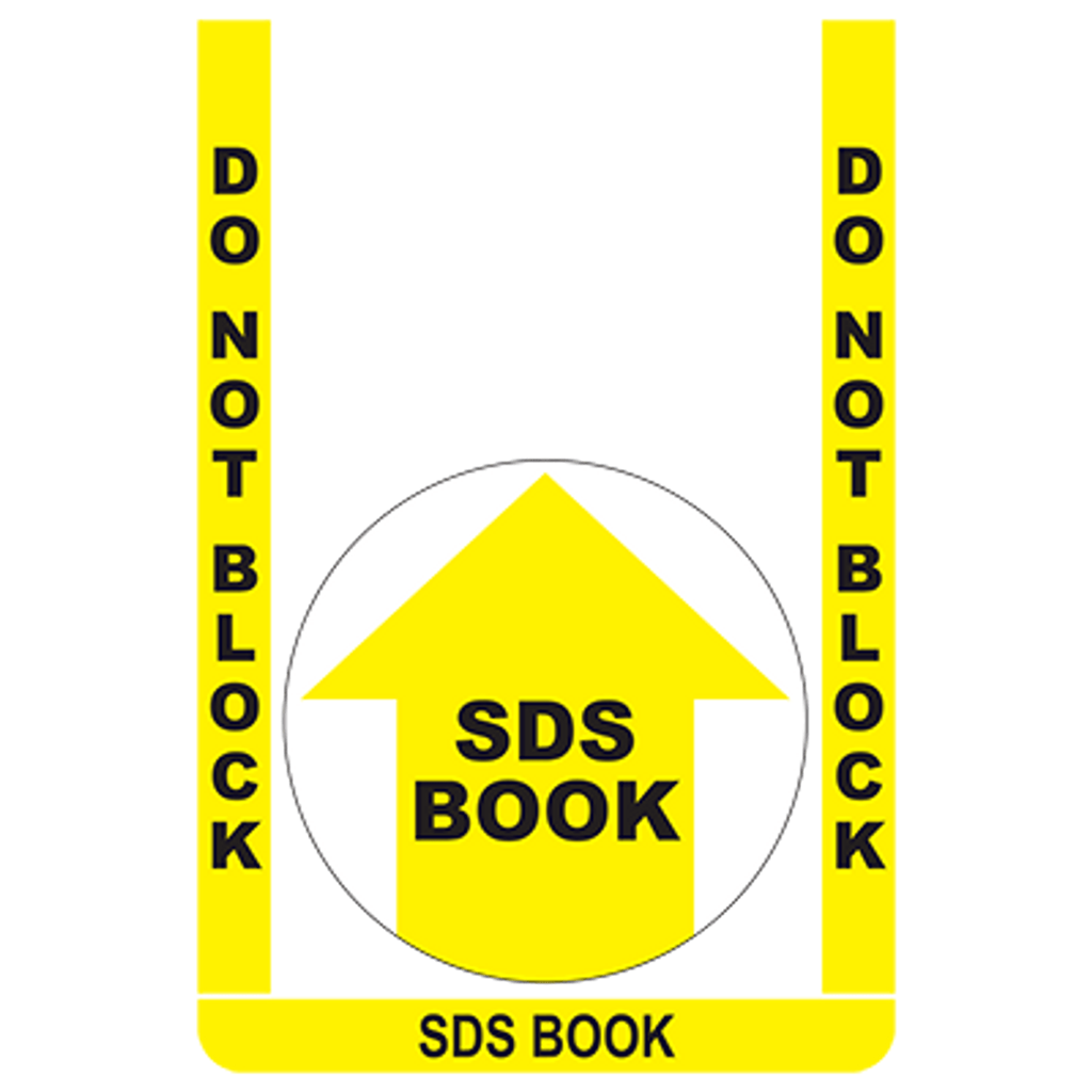 SDS Binder Floor Sign Bundle