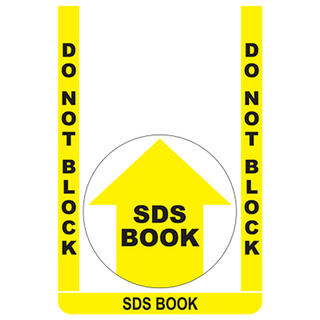 SDS Binder Floor Sign Bundle