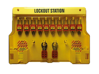 10-Padlock Lockout Tagout Station | Archford