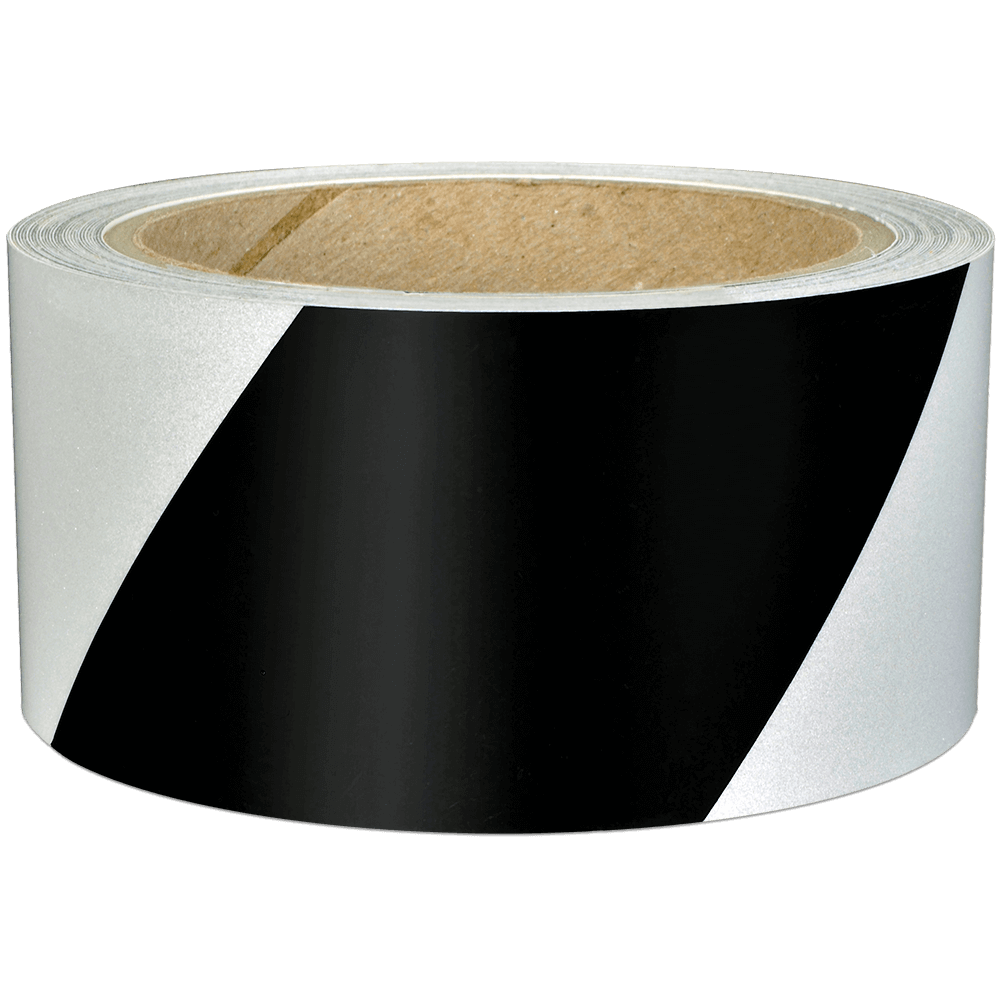 Black/White Haz Class 2 Engineer-Grade Reflective Tape | Archford