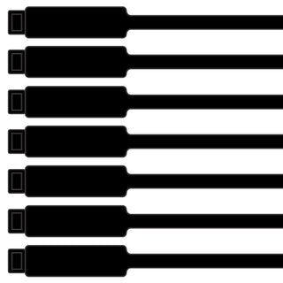 175mm Blank Inspection Rig Tag Black