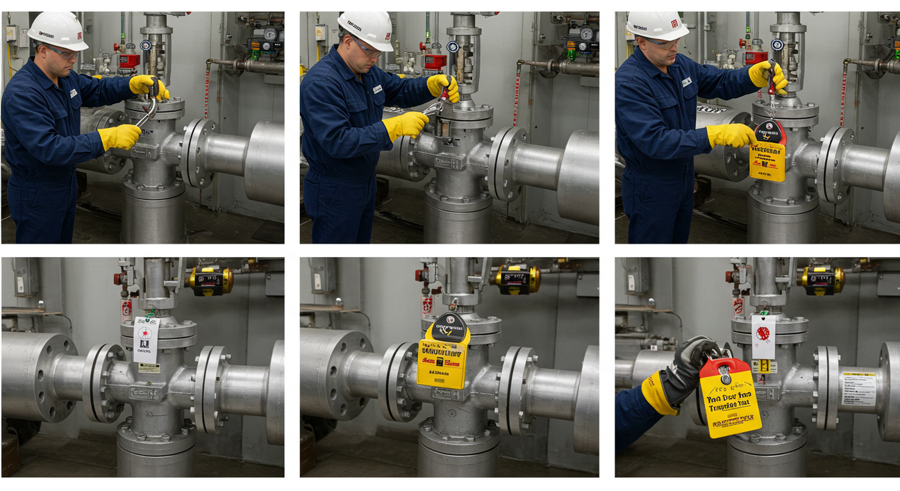 Step-by-Step Valve Lockout Tagout Process Explained