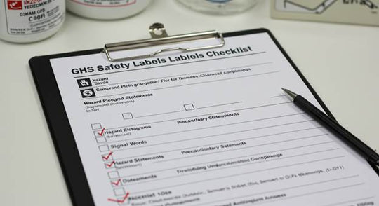 GHS Safety Labels Checklist for Chemical Compliance