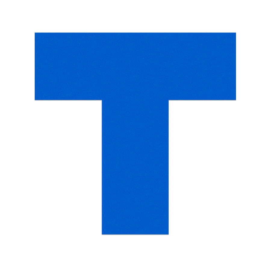Floor Marking T's