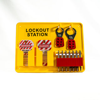 Open Lockout Tagout Station For 7 Padlocks | Archford