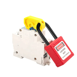 Yellow Miniature Circuit Breaker Lockdown