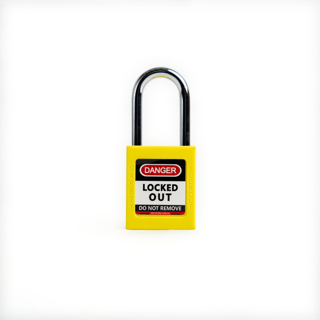 Archford 38mm Steel Padlock - Keyed Different