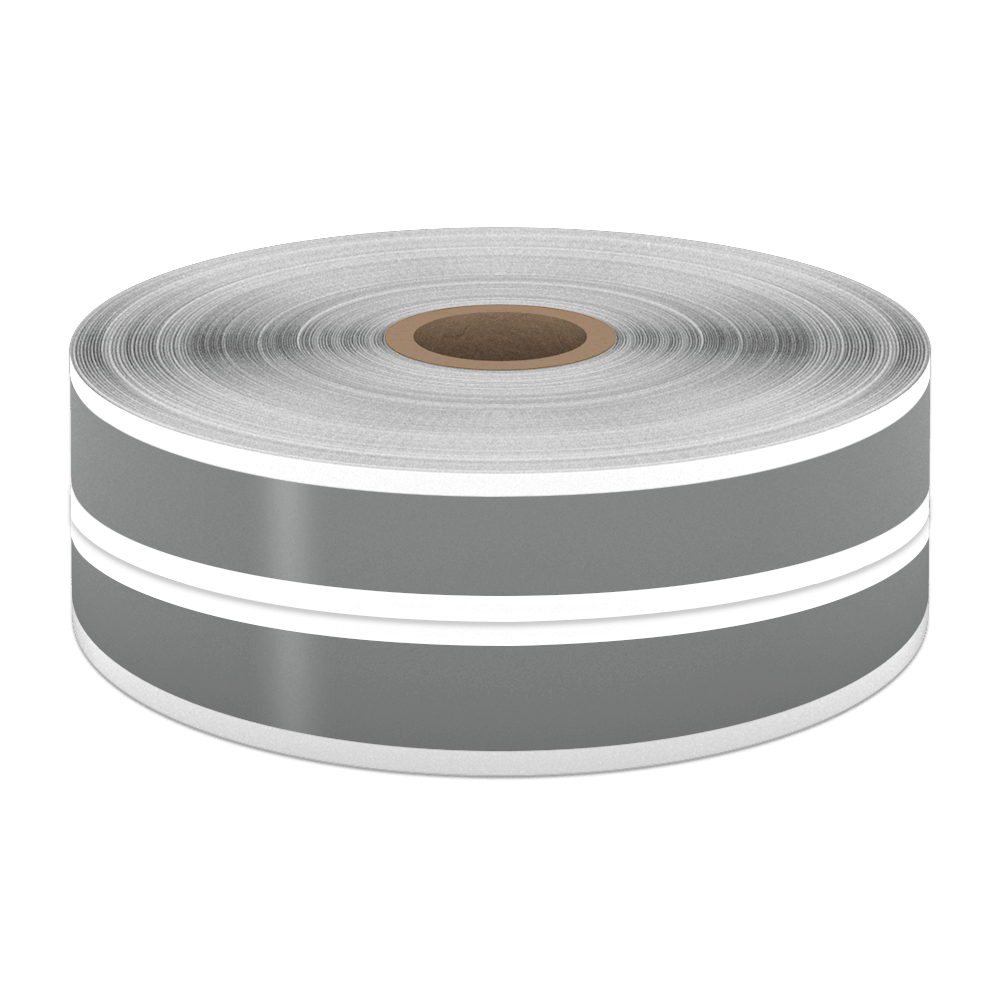 DuraLabel Bronco and Toro Max Consumable - Silver Grey Premium Vinyl Tape - T5-3005
