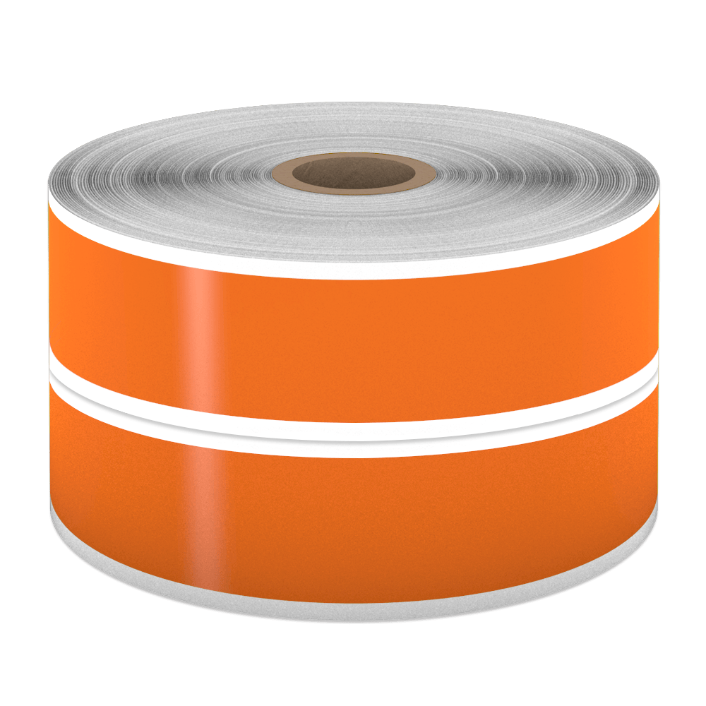 DuraLabel Bronco and Toro Max Consumable - Orange Premium Vinyl Tape - T1-3009