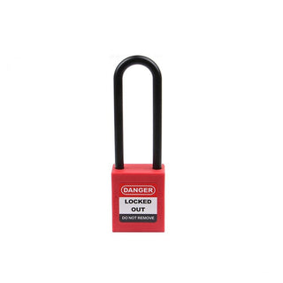 76mm Non-Conductive Lockout Padlock Red