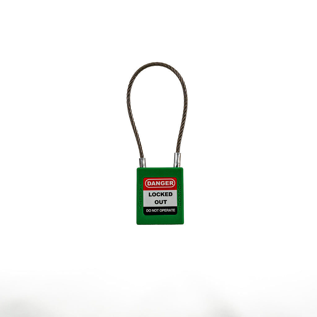 Steel Cable Lockout Padlocks