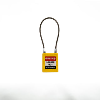 Steel Cable Lockout Padlocks