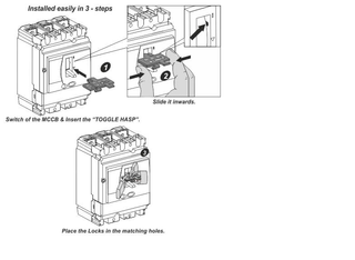 Two Way Toggle Hasp - CBL71