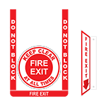 Glow in the Dark Fire Exit Bundle