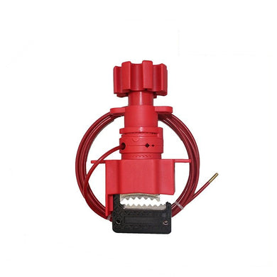 Universal Valve Lockout Clamp With Cable