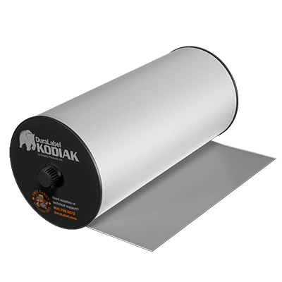DuraLabel Kodiak Consumable - Silver Grey Premium Vinyl Tape - K10-3005