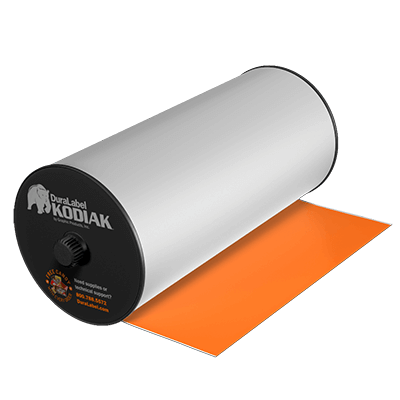 DuraLabel Kodiak Consumable - Orange Premium Vinyl Tape - K10-3009