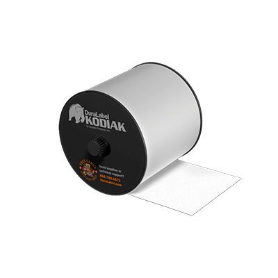 DuraLabel White Reflective Vinyl Tape