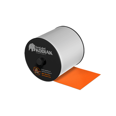 DuraLabel Orange Reflective Vinyl Tape