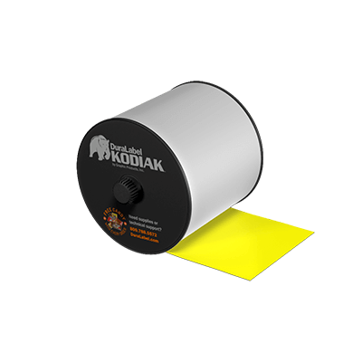 Yellow Aggressive Adhesive Vinyl Tape