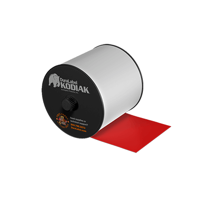 Red Aggressive Adhesive Vinyl Tape