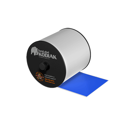 DuraLabel Kodiak Consumable - Blue Premium Vinyl Tape - K4-3006