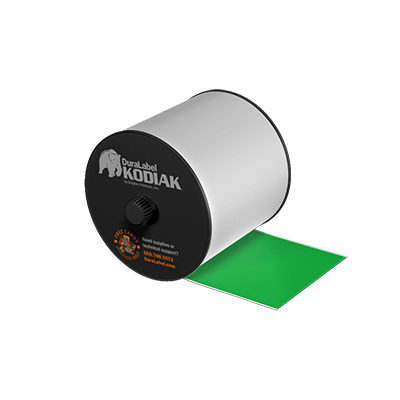 DuraLabel Kodiak Consumable - Green Premium Vinyl Tape - K4-3007