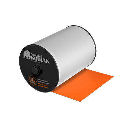 DuraLabel Orange Reflective Vinyl Tape