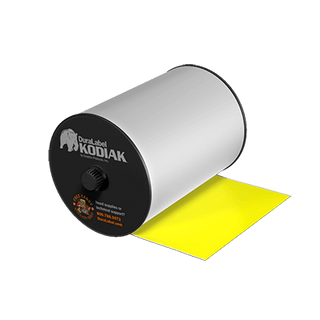 DuraLabel Printer Consumable - Yellow Premium Vinyl Tape - K6-3008
