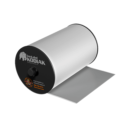 DuraLabel Kodiak Consumable - Silver Grey Premium Vinyl Tape - K7-3005