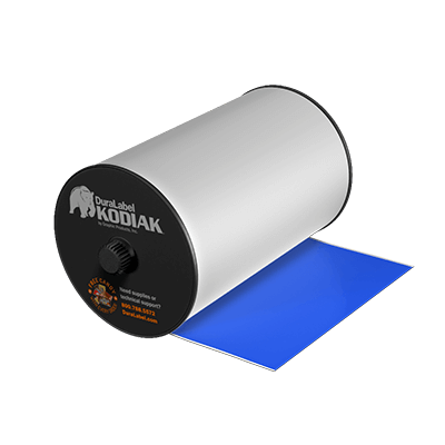 DuraLabel Kodiak Consumable - Blue Premium Vinyl Tape - K7-3006