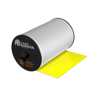 DuraLabel Printer Consumable - Yellow Premium Vinyl Tape - K7-3008