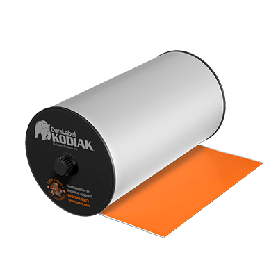 DuraLabel Kodiak Consumable - Orange Premium Vinyl Tape - K8-3009