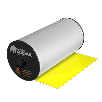 DuraLabel Printer Consumable - Yellow Premium Vinyl Tape - K9-3008