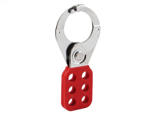 Lockout Tagout - Steel Lockout Hasp With Hook 38mm - SH02-H