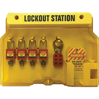 Archford | 4-Padlock Lockout Tagout Station