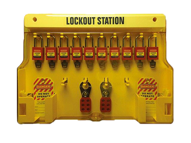 10-Padlock Lockout Tagout Station | Archford