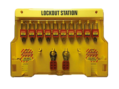 10-Padlock Lockout Tagout Station | Archford