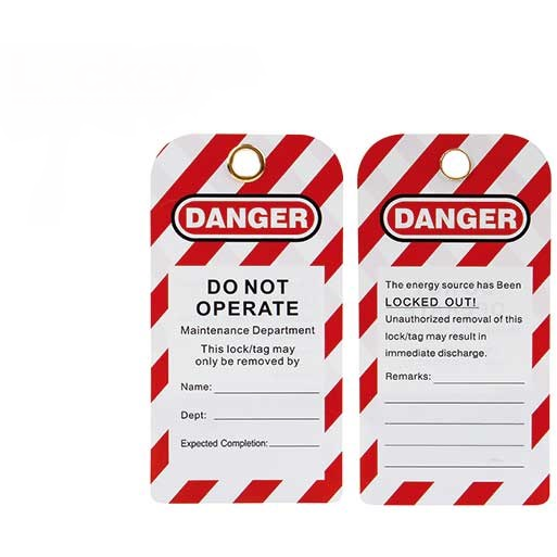 Reusable Caution Tags | Danger Lockout PVC Tags | Archford