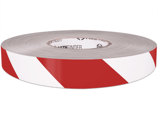 PathFinder RIGID Floor Marking Tape - Red/White