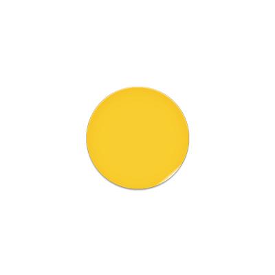 Rigid Shapes Circles Qty 45 Yellow