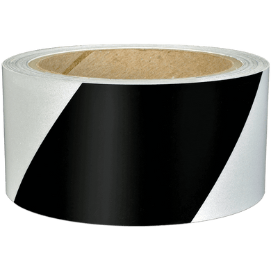 Black/White Haz Class 2 Engineer-Grade Reflective Tape | Archford