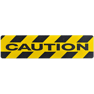 CAUTION Floor Marking - TREAD™ Anti-Slip Die-Cut Steps